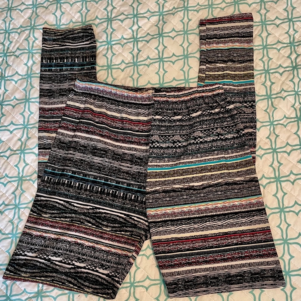 Bohemian print Leggings-One Size